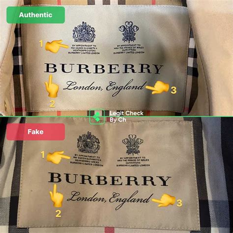 burberry fake vs real jacket|how to authenticate Burberry handbags.